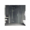 Vigo Monteray 73-3/8" High X 38 1/4" Wide X 30-1/4" Deep Hinged Frameless Shower Enclosure With 3/8" Glass
