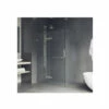 Vigo Monteray 73-3/8" High X 46" Wide X 30-1/4" Deep Hinged Frameless Shower Enclosure -Royal Sales Store VG601148 0 57429.1638115856