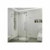 Vigo Winslow 74" High X 46-1/2" Wide X 34-5/8" Deep Sliding Frameless Shower Enclosure -Royal Sales Store VG605148 0 44072.1638114700