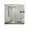 Vigo Winslow 74" High X 57-3/4" Wide X 34-5/8" Deep Sliding Frameless Shower Enclosure With 3/8" Glass 1 Vigo Winslow 74" High X 57-3/4" Wide X 34-5/8" Deep Sliding Frameless Shower Enclosure With 3/8" Glass -Royal Sales Store VG605160 0 41247.1638116145