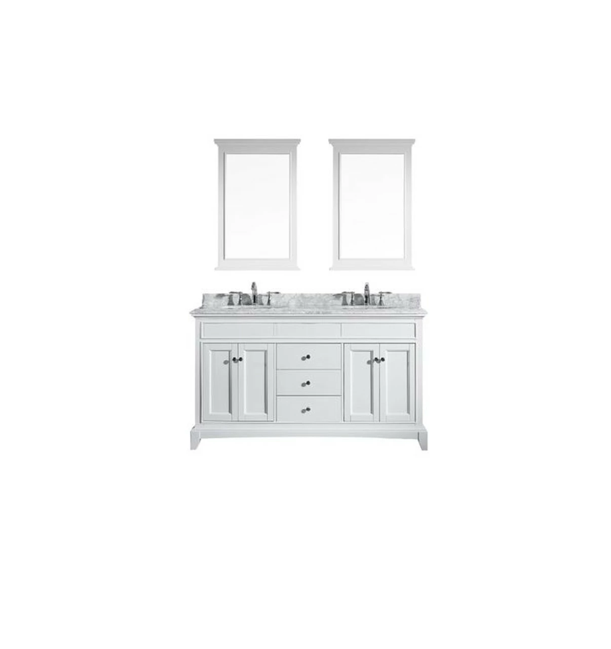 Royal Aventura 60" Double Sink Bathroom Vanity 3 Royal Aventura 60" Double Sink Bathroom Vanity