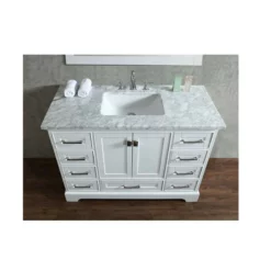 Royal Havana 48" White Bathroom Vanity
