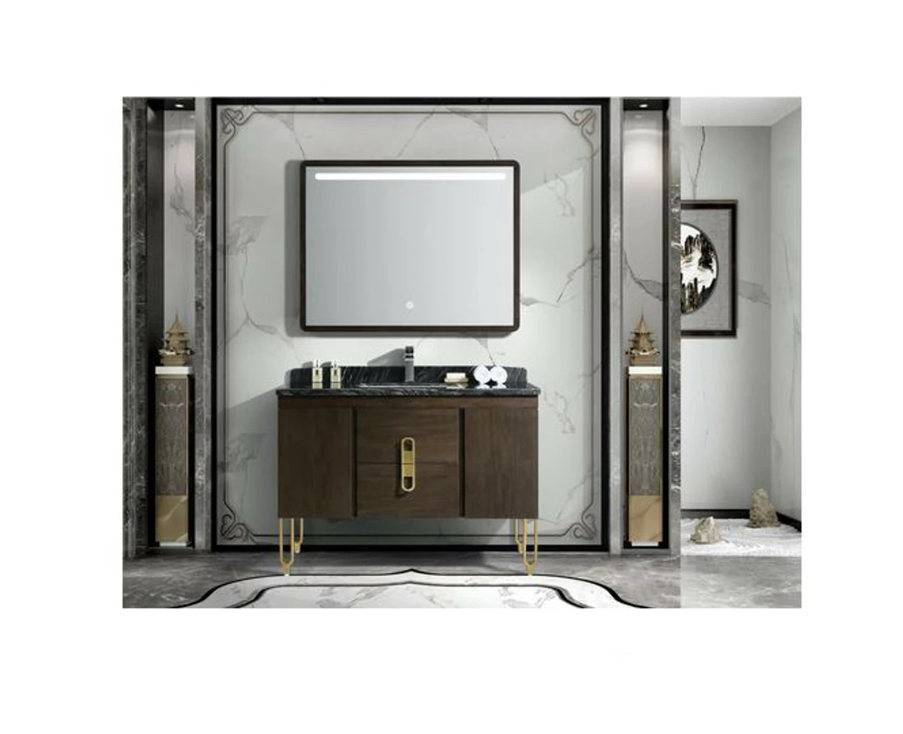 Royal Deering 48" Handmade Bathroom Vanity 3 Royal Deering 48" Handmade Bathroom Vanity