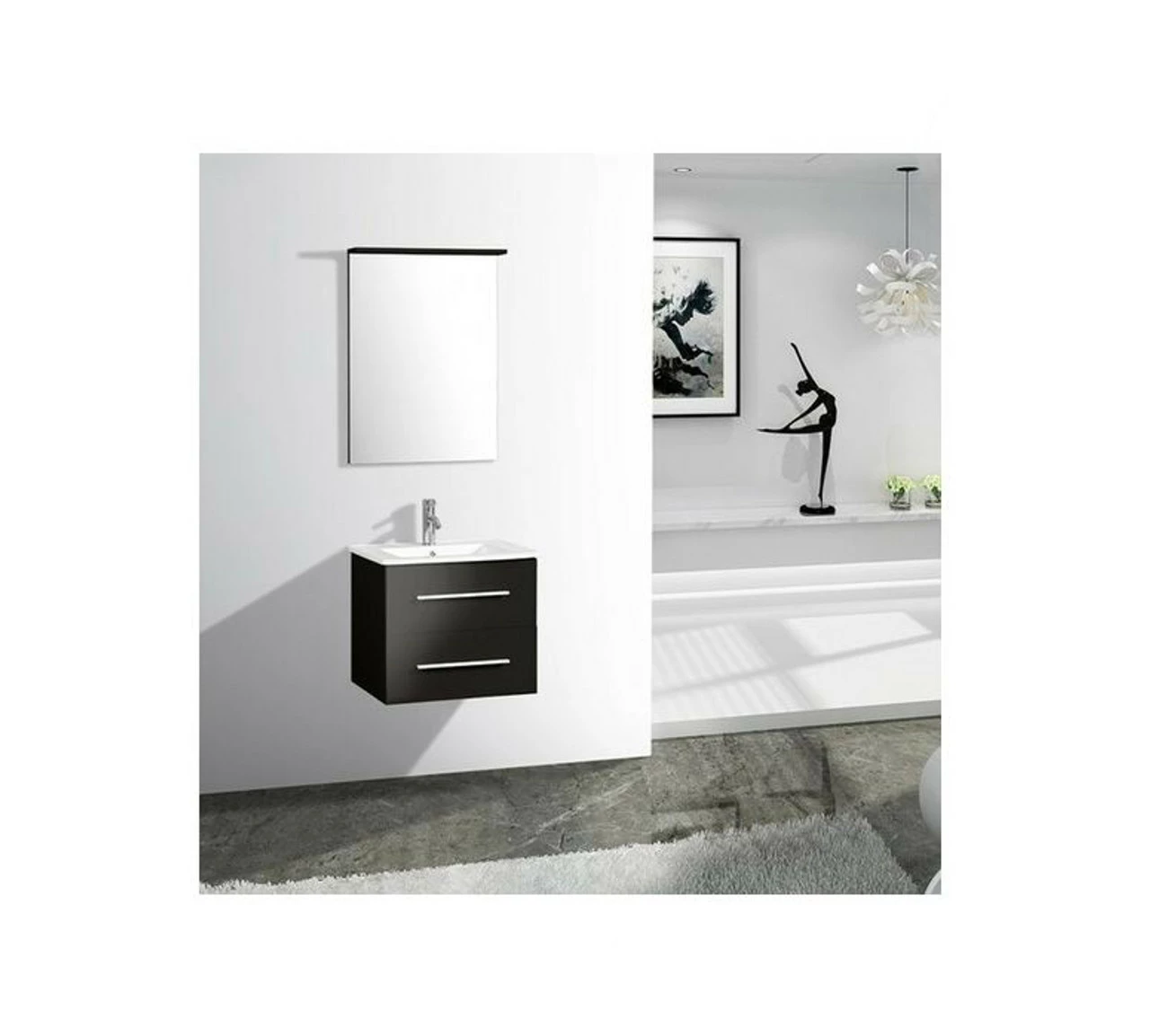 Royal Houston 24" Wall Mount Bathroom Vanity 4 Royal Houston 24" Wall Mount Bathroom Vanity - Image 2