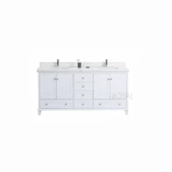 Royal Keys 60" Double Sink Bathroom Vanity
