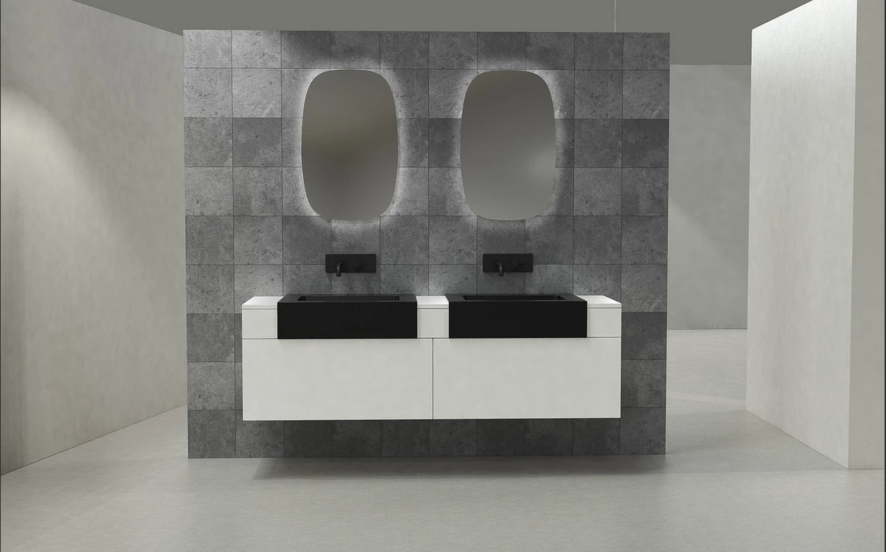 Royal Victory 72" Wall Mounted Bathroom Vanity Matt White 3 Royal Victory 72" Wall Mounted Bathroom Vanity Matt White