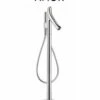 Axor Starck Floor Mounted Tub Filler With Built-In Diverter - Includes Hand Shower