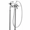 Axor Montreux Floor Mounted Tub Filler With Built-In Diverter And Lever Handles - Includes Hand Shower