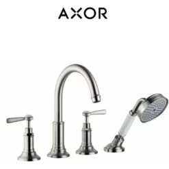 Axor Montreux Deck Mounted Roman Tub With Built-In Diverter - Includes Hand Shower