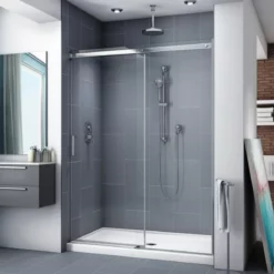 Fleurco NA60 Nova Apollo In-Line 60 Sliding Door And Fixed Panel