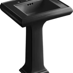 Kohler Memoirs Classic 24" Fireclay Pedestal Bathroom Sink With 8" Widespread Faucet Holes -Royal Sales Store b3.3 03300.1591645326