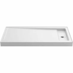 Kohler Bellwether 60" X 32" Single Threshold Shower Base With Recessed Center Right Drain 7 Kohler Bellwether 60" X 32" Single Threshold Shower Base With Recessed Center Right Drain -Royal Sales Store blob 17004.1612207077