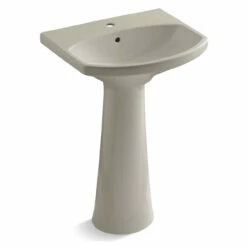 Kohler | Cimarron® Pedestal Bathroom Sink With Single Faucet Hole 12 Kohler | Cimarron® Pedestal Bathroom Sink With Single Faucet Hole -Royal Sales Store blob 30699.1606851693