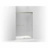 Kohler | Revel® Sliding Shower Door, 70"H X 44-5/8 - 47-5/8"W, With 5/16" Thick Frosted Glass