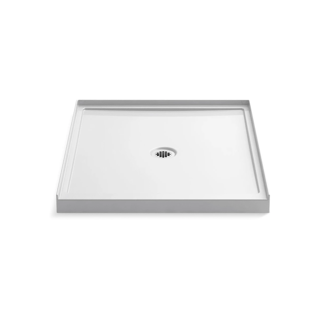 Kohler Rely 36" X 42" Square Shower Base With Single Threshold And Center Drain 4 Kohler Rely 36" X 42" Square Shower Base With Single Threshold And Center Drain - Image 2