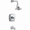 Kohler | Margaux® Rite-Temp® Bath And Shower Valve Trim With Lever Handle, NPT Spout And 2.5 Gpm Showerhead -Royal Sales Store blob 44004.1607701591