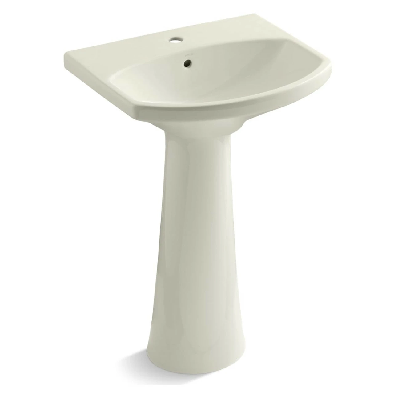 Kohler | Cimarron® Pedestal Bathroom Sink With Single Faucet Hole 3 Kohler | Cimarron® Pedestal Bathroom Sink With Single Faucet Hole