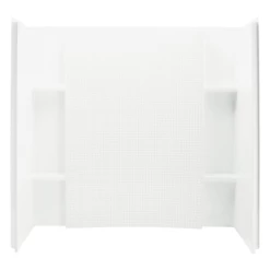 Sterling Accord 74" X 60" X 32" Vikrell Shower Wall Set With Tile Design