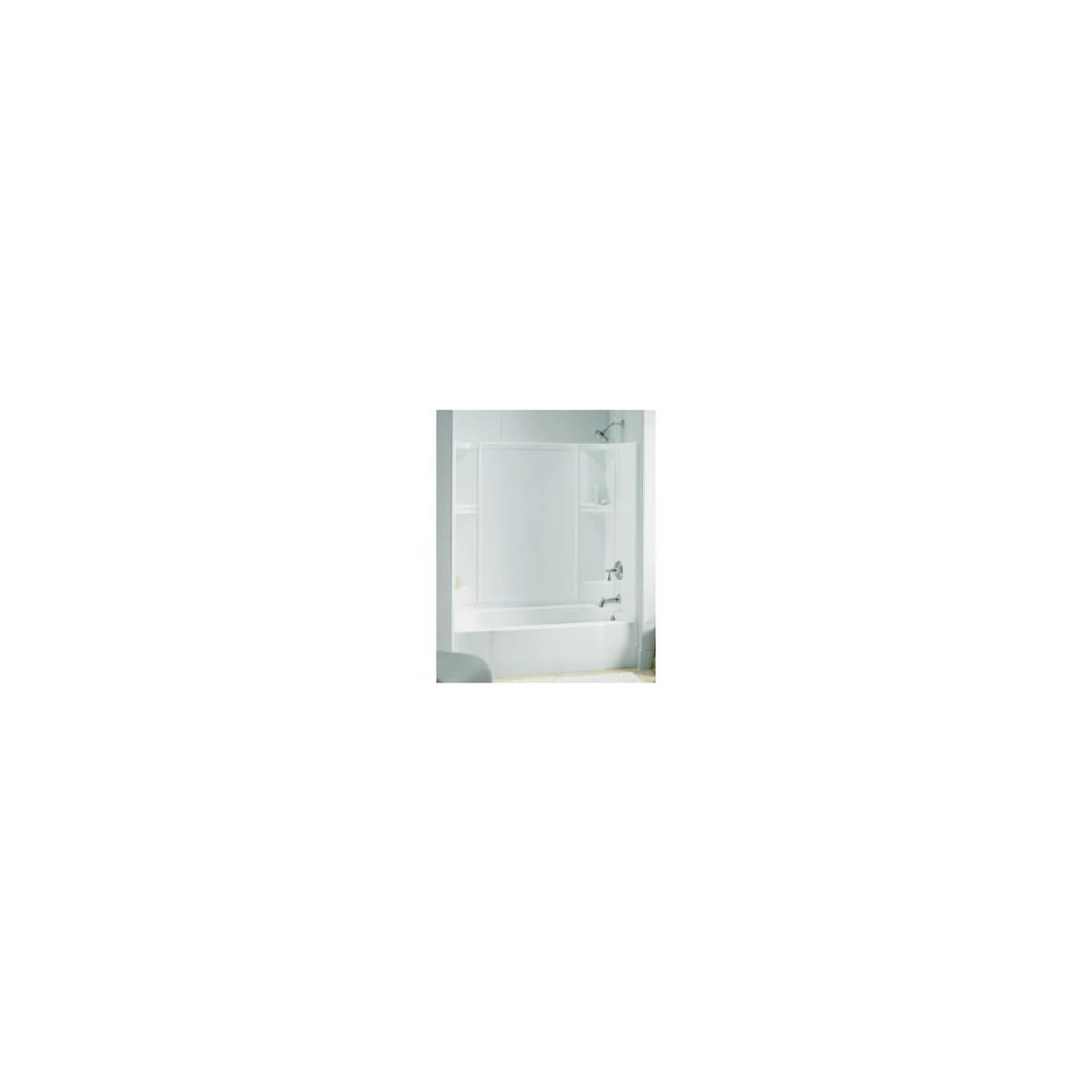 Sterling Accord 60" X 30" X 74-1/4" AFD Smooth Bath/Shower With Age In Place Backers - Right-hand Drain 3 Sterling Accord 60" X 30" X 74-1/4" AFD Smooth Bath/Shower With Age In Place Backers - Right-hand Drain
