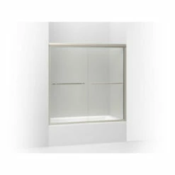 Kohler | Gradient™ Sliding Bath Door, 58-1/16" H X 59-5/8" W, With 1/4" Thick Crystal Clear Glass -Royal Sales Store blob 64494.1607702346