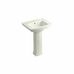 Kohler Archer 24" Pedestal Lavatory With Single-hole Faucet Drilling -Royal Sales Store blob 67705.1607544817