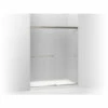 Kohler | Revel® Sliding Shower Door, 70"H X 56-5/8 - 59-5/8"W, With 1/4" Thick Frosted Glass