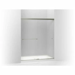Kohler | Revel® Sliding Shower Door, 70"H X 56-5/8 - 59-5/8"W, With 1/4" Thick Frosted Glass