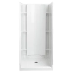 Sterling Accord 36" X 37-1/4" X 77" Vikrell Shower With Drain Center