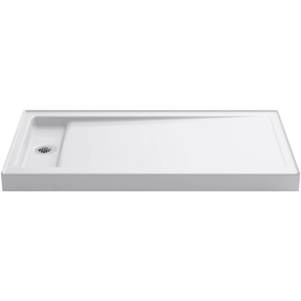 Kohler Bellwether 60" X 32" Single Threshold Shower Base With Recessed Offset Left Drain 4 Kohler Bellwether 60" X 32" Single Threshold Shower Base With Recessed Offset Left Drain - Image 2