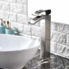 Royal Fall Tall Single Handle Faucet Brushed Nickel 2 Royal Fall Tall Single Handle Faucet Brushed Nickel -Royal Sales Store bn123 31649.1552513737