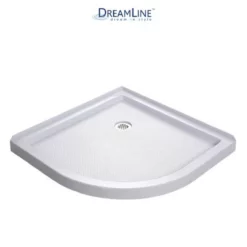 DreamLine Prime 36" Wide X 74 3/4" High Semi-Frameless Frosted Glass Sliding Shower Enclosure - Includes Shower Base -Royal Sales Store dreamline 19.9 79084.1653338198