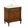 Elegant Lighting Lexington 30" Wide Vanity Set With Cabinet, Stone Top And Undermount Sink -Royal Sales Store elegant1 05577.1654976614