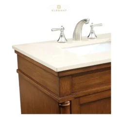 Elegant Lighting Lexington 30" Wide Vanity Set With Cabinet, Stone Top And Undermount Sink -Royal Sales Store elegant 4 36800.1654976614