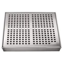 QM Kai Center Drain Satin Finish 4"x 4"