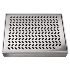 QM Nami Center Drain Satin Finish 5 3/4"x 5 3/4"