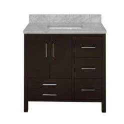 Royal Orlando 36" Bathroom Vanity -Royal Sales Store omni 36 modern bathroom vanity brown 4 800x 94188.1635431672