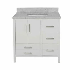 Royal Orlando 36" Bathroom Vanity -Royal Sales Store omni 36 modern bathroom vanity white 4 800x 87773.1635431672