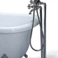 Victorian Claw Foot Chrome Tub Faucet